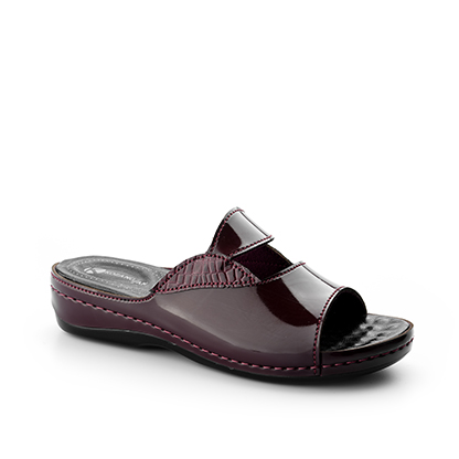Lino Bordeaux Shiny